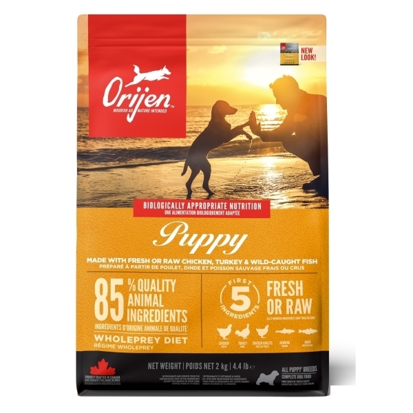 Orijen Puppy Tavuklu Hindili ve Ringa Balıklı Tahılsız Yavru Köpek Maması 2kg