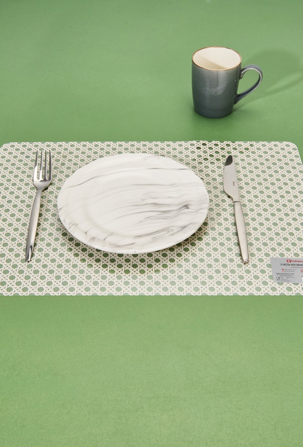 Tohana Plastik Amerikan Servis - Bej - 30x45 cm