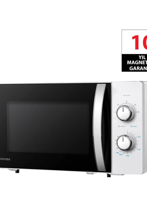 Toshiba MWP-MM20P 5 Isı Seviyeli Mikrodalga Fırın - Beyaz - 20 lt