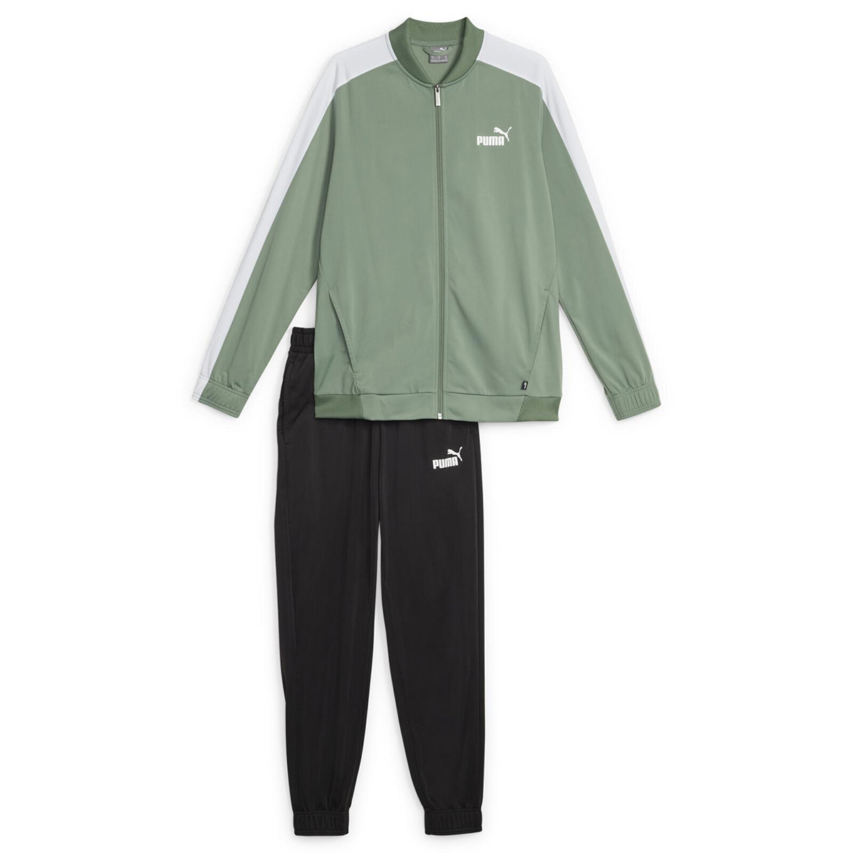 Baseball Tricot Suit Erkek Yeşil Günlük Stil Eşofman Takımı 67742845