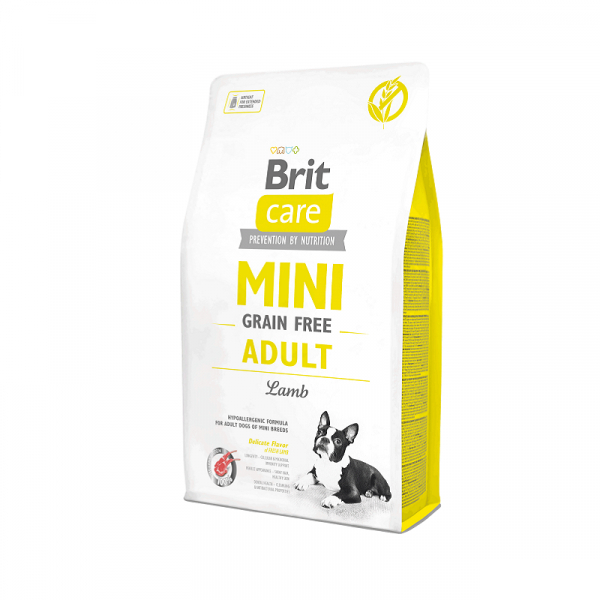 Brit Care Mini Adult Kuzulu Tahılsız Yetişkin Köpek Maması 2kg