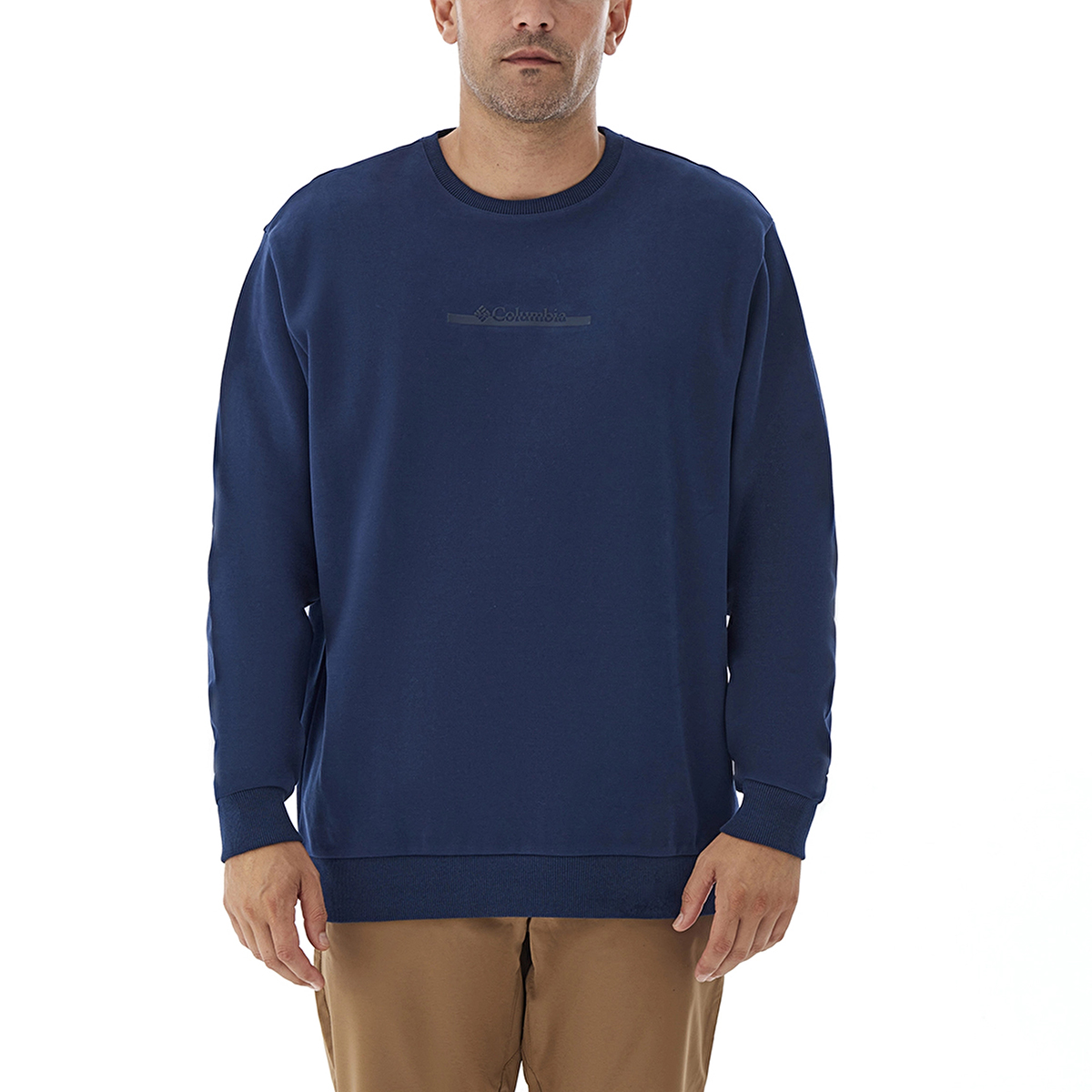 Bar Split Crew Erkek Mavi Outdoor Sweatshirt CS0274-466