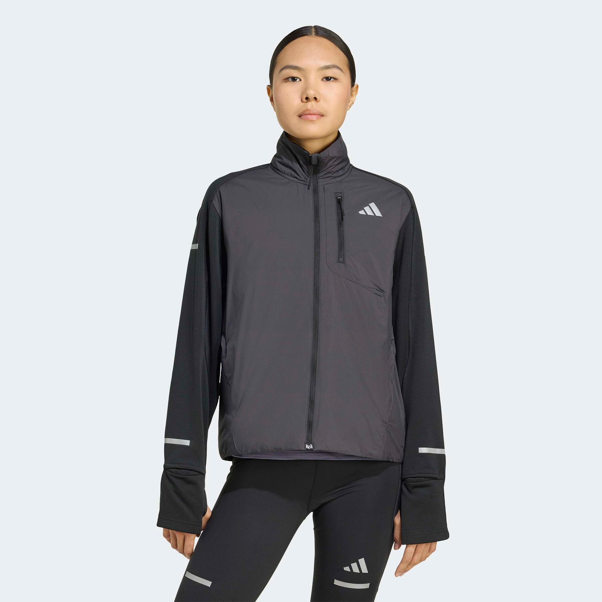 adidas Adi365 Running Climawarm Kadın Siyah Koşu Rüzgarlığı