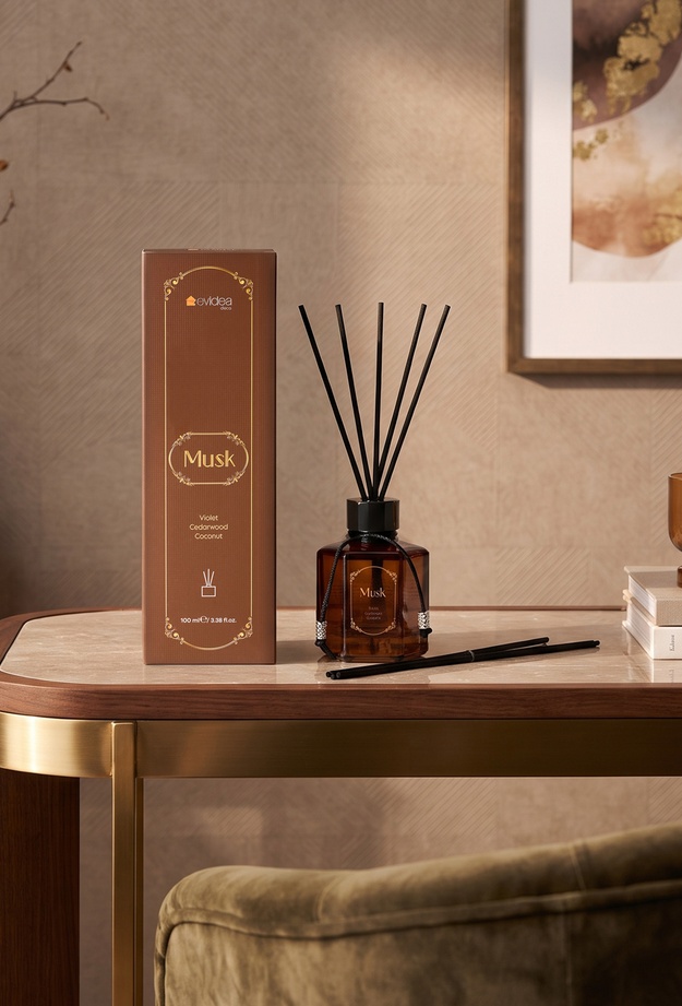 Evidea Deco Musk Oda Kokusu - Şeffaf - 100 ml