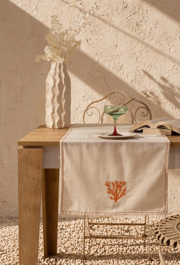 Evidea Soft Nou Runner - Bej - 45x130 cm