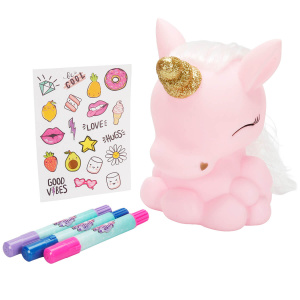 Işıklı Unicorn Boyama Seti