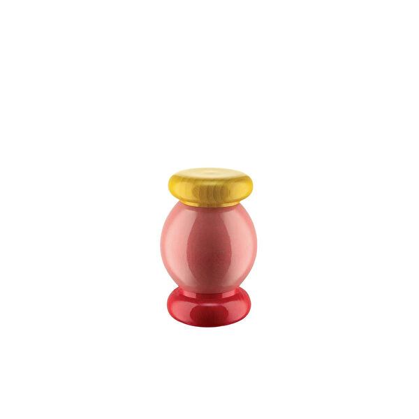 Alessi Values Tuz ve Karabiber Öğütücü 7 cm x 7 cm x 11 cm Pembe