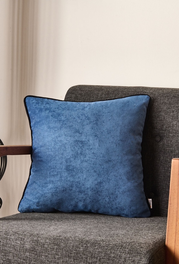 Evidea Soft Asas Kırlent - Mavi - 45x45 cm
