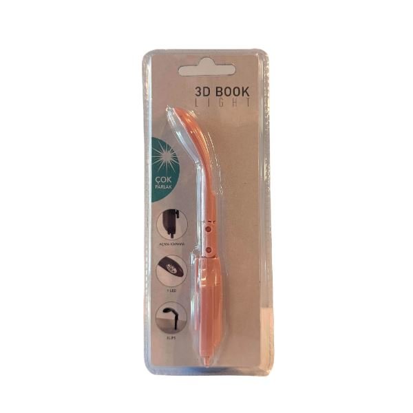Pape Led Book Light BK2990, Pastel Pembe