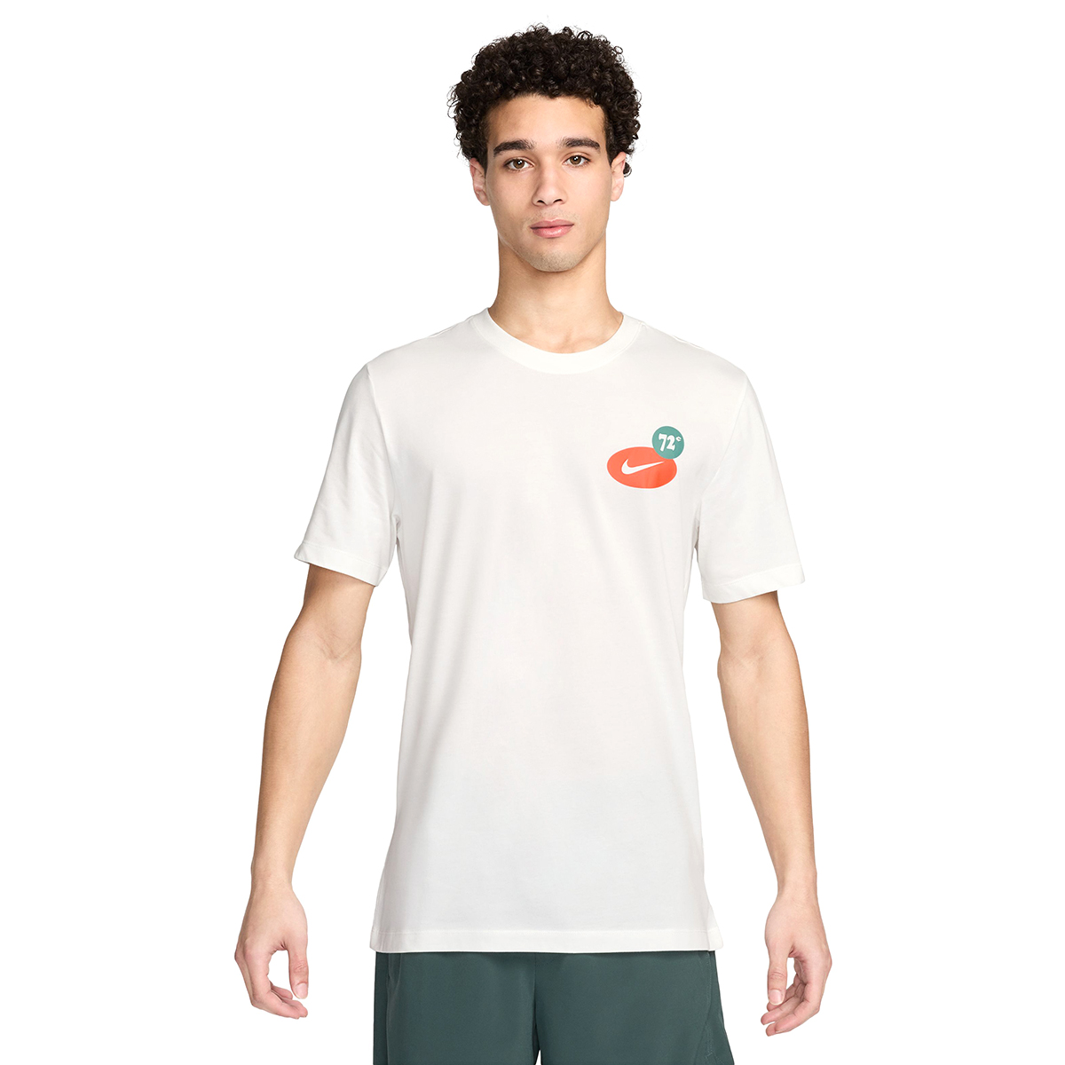 Dri-Fit Erkek Beyaz Antrenman T-Shirt FV8366-133