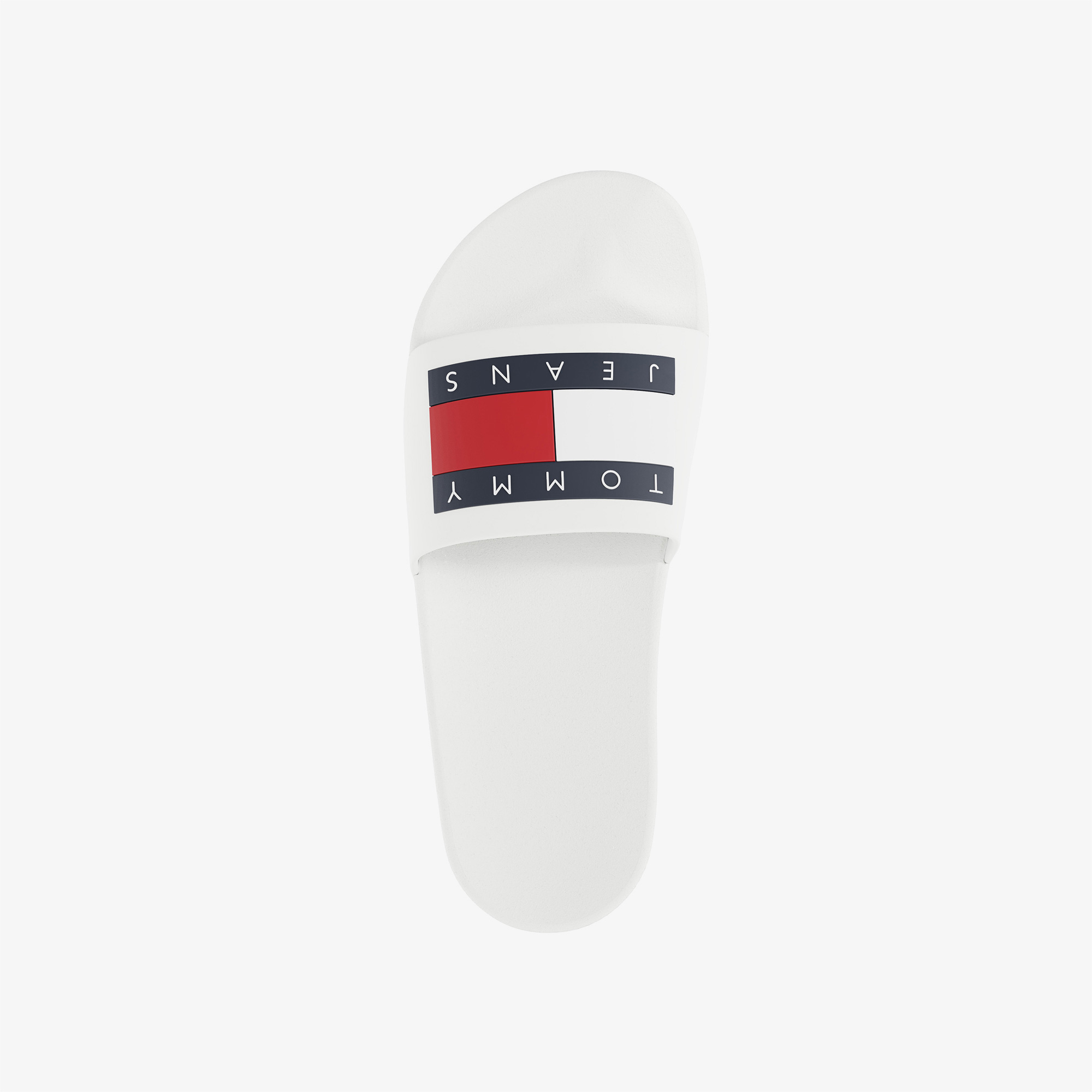Tommy Jeans Classics Erkek Beyaz Terlik