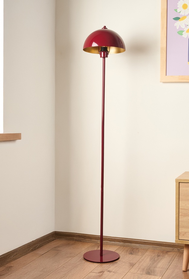 Evidea Lighting Metal Lambader - Bordo