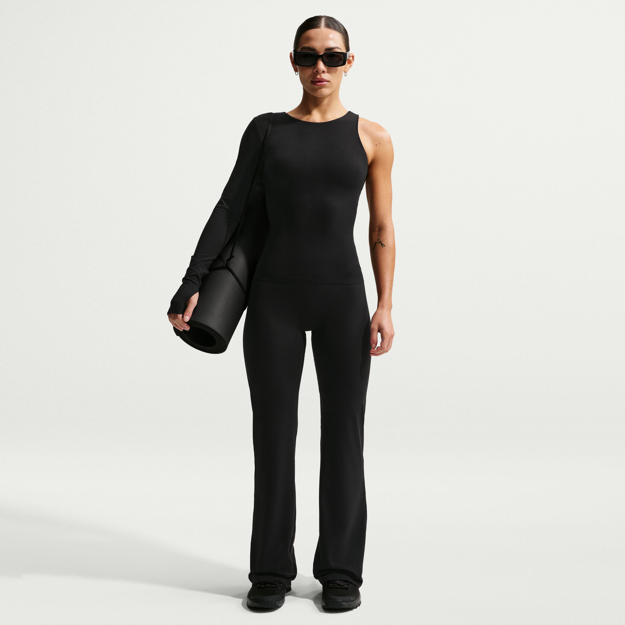 Nike Dri-FIT Zenvy Hr Flare Kadın Siyah Eşofman Altı