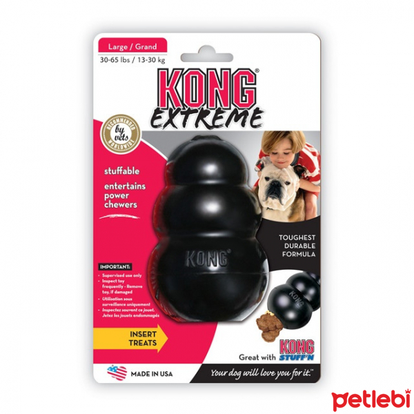 Kong Extreme Kauçuk Köpek Ödül Oyuncağı 10cm [L]