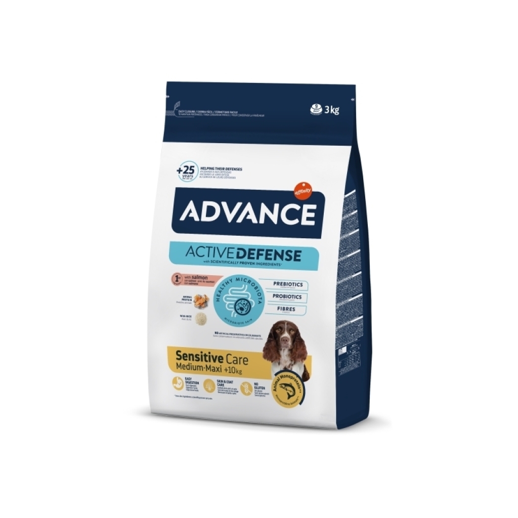 Advance Medium&Maxi Adult Somonlu Orta ve Büyük Irk Yetişkin Köpek Maması 3kg