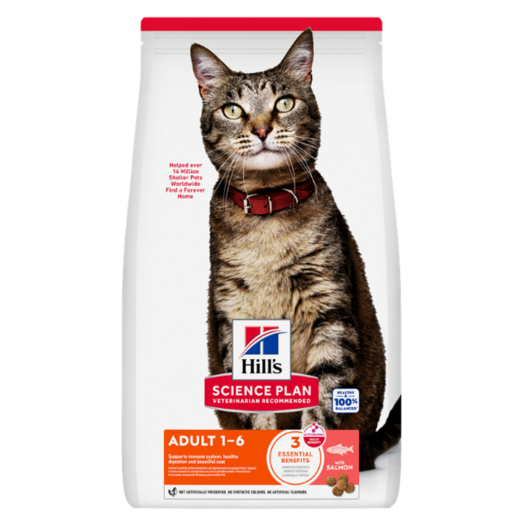 Hill's SCIENCE PLAN Somonlu Yetişkin Kedi Maması 1,5kg