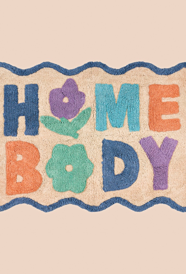 Evidea Soft Home Body Tufting Banyo Paspası - Ekru - 60x90 cm