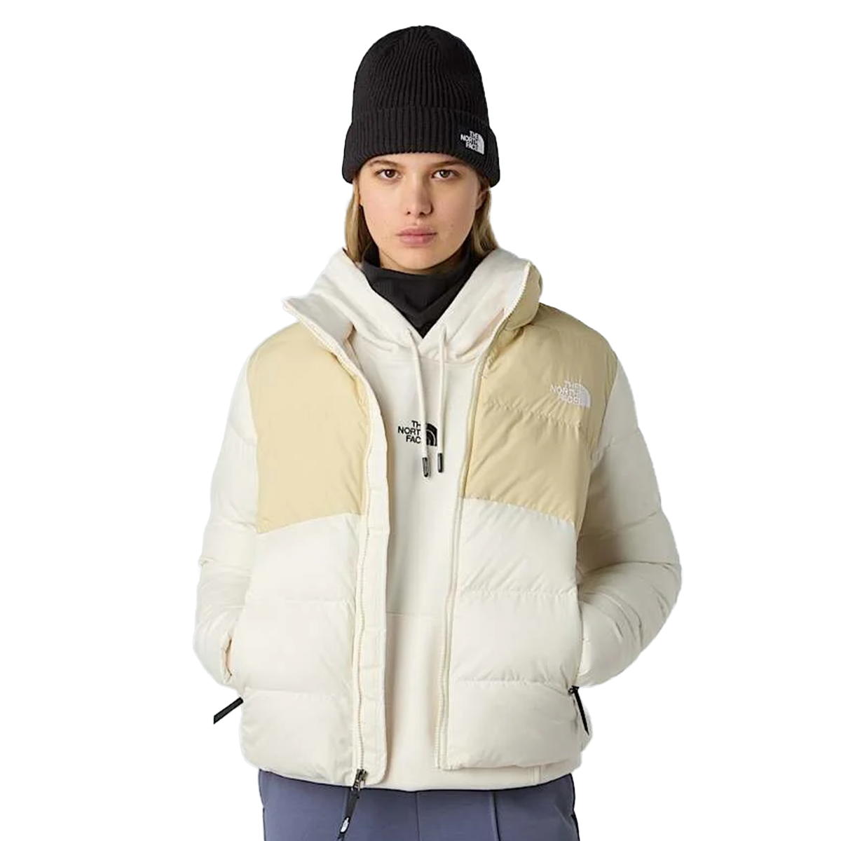 Saikuru Kadın Bej Outdoor Mont NF0A89JDTIU1