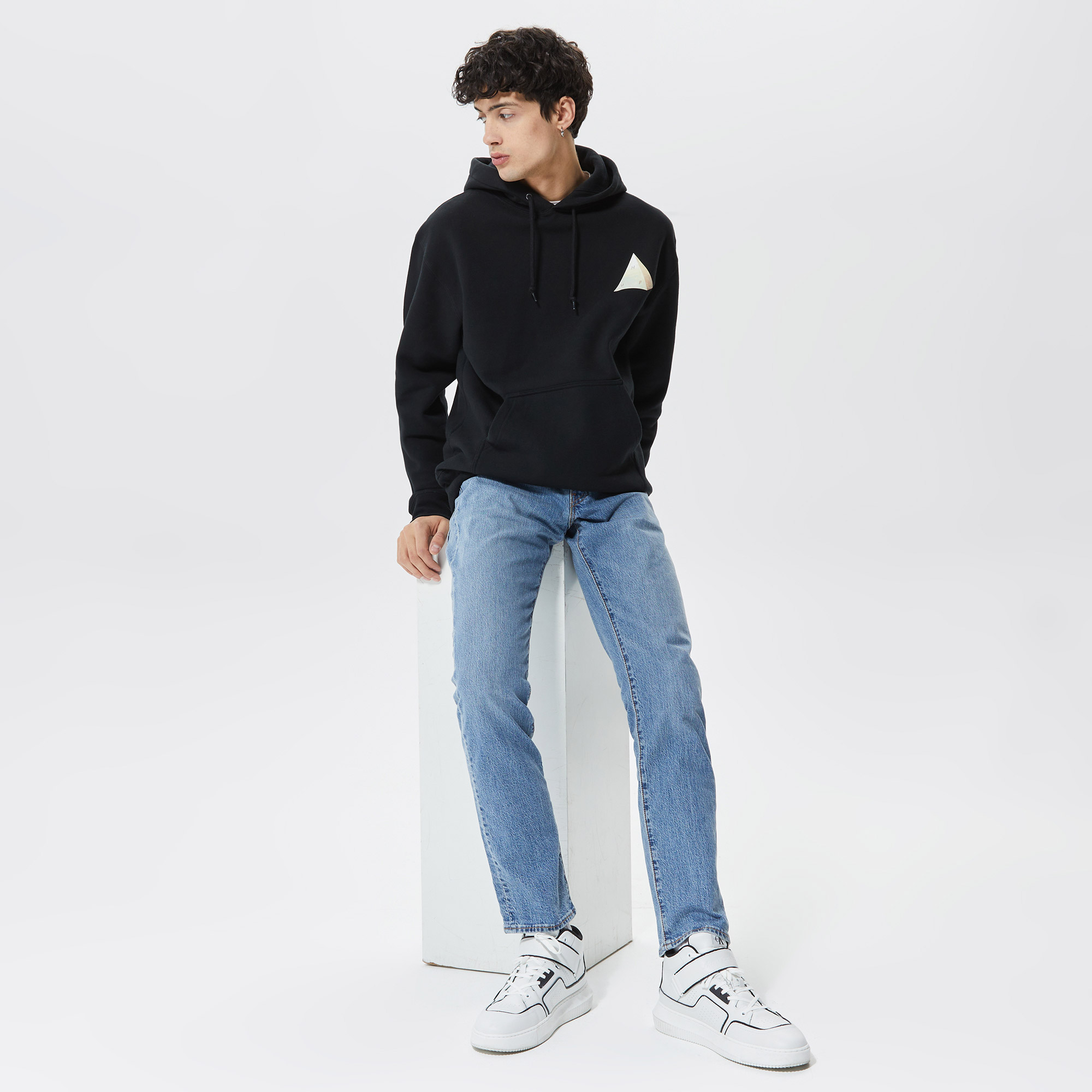 Huf Discover Nature Erkek Siyah Hoodie